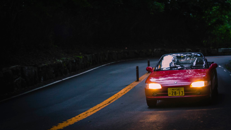 Illustration for article titled Brought a Honda Beat for a photoshoot in the mountains...